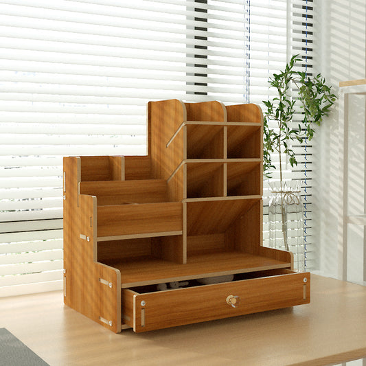 Wooden Desktop Organizer