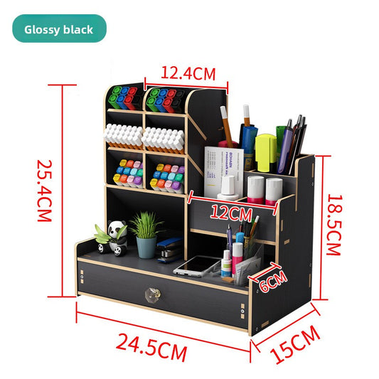 Wooden Desktop Organizer