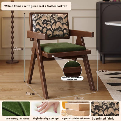 Wooden dining chair