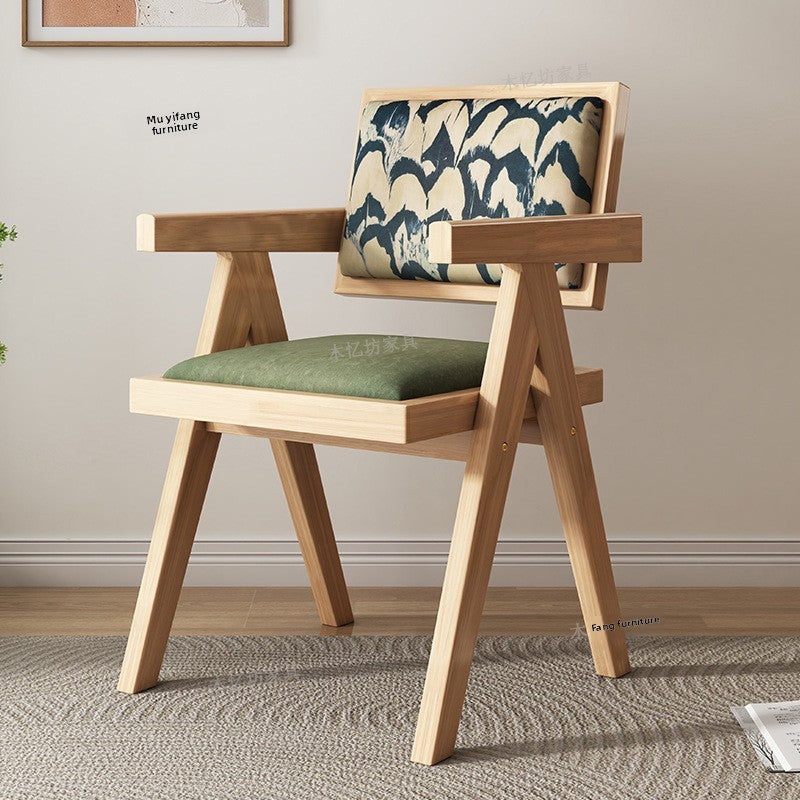Wooden dining chair