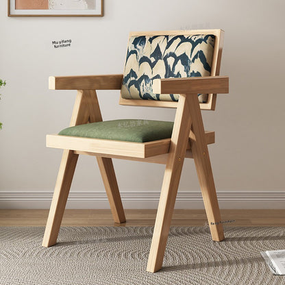 Wooden dining chair