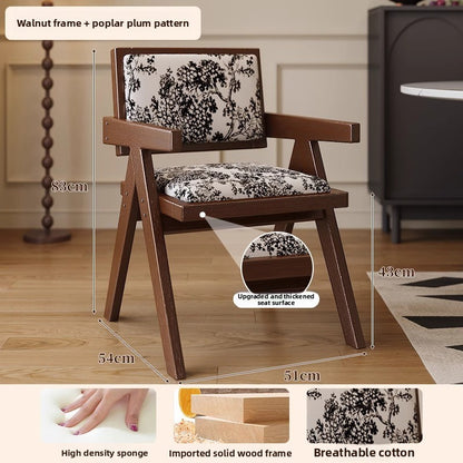 Wooden dining chair