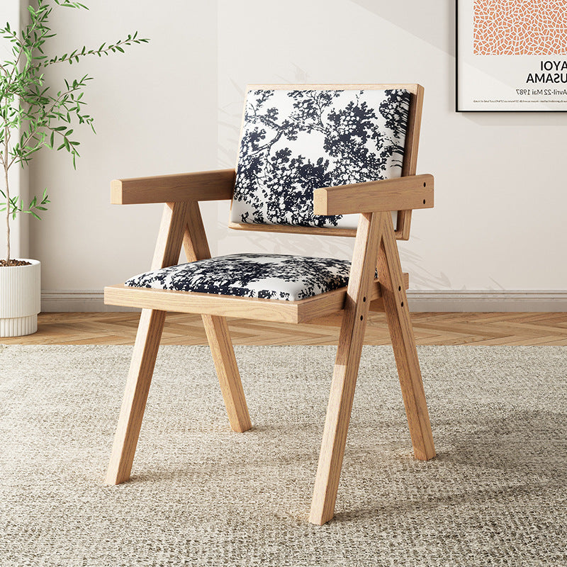 Wooden dining chair