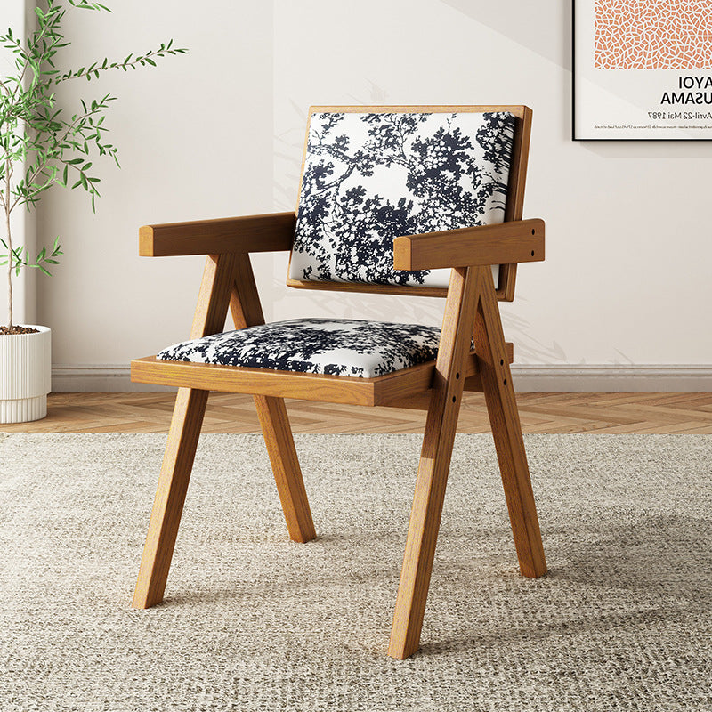 Wooden dining chair