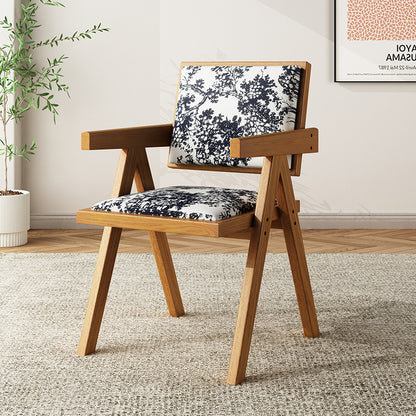 Wooden dining chair