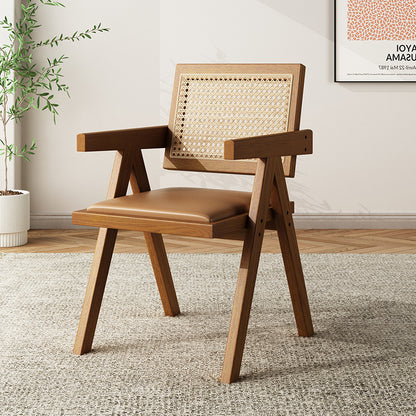 Wooden dining chair