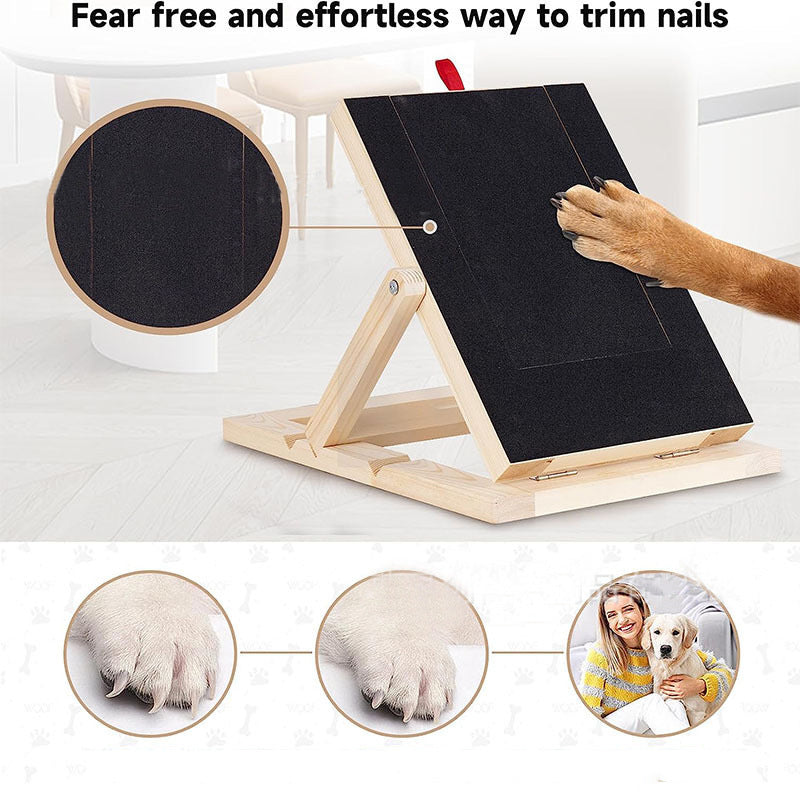 Wooden Dog Scratching Board