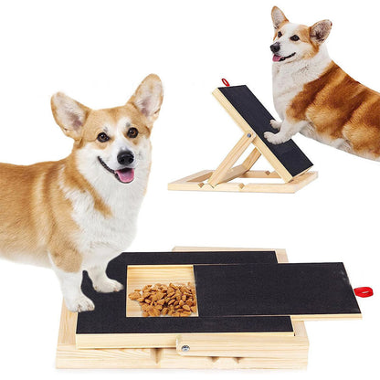 Wooden Dog Scratching Board