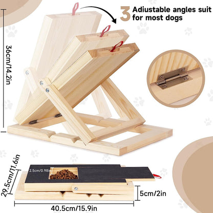 Wooden Dog Scratching Board