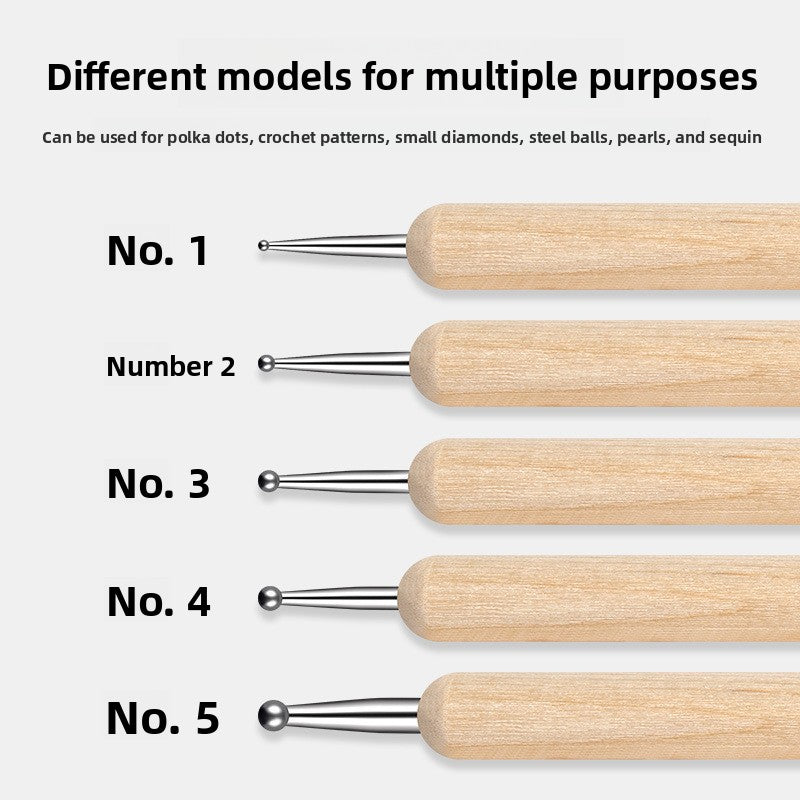 Wooden Dotting Pens for Nail Art