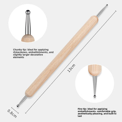 Wooden Dotting Pens for Nail Art