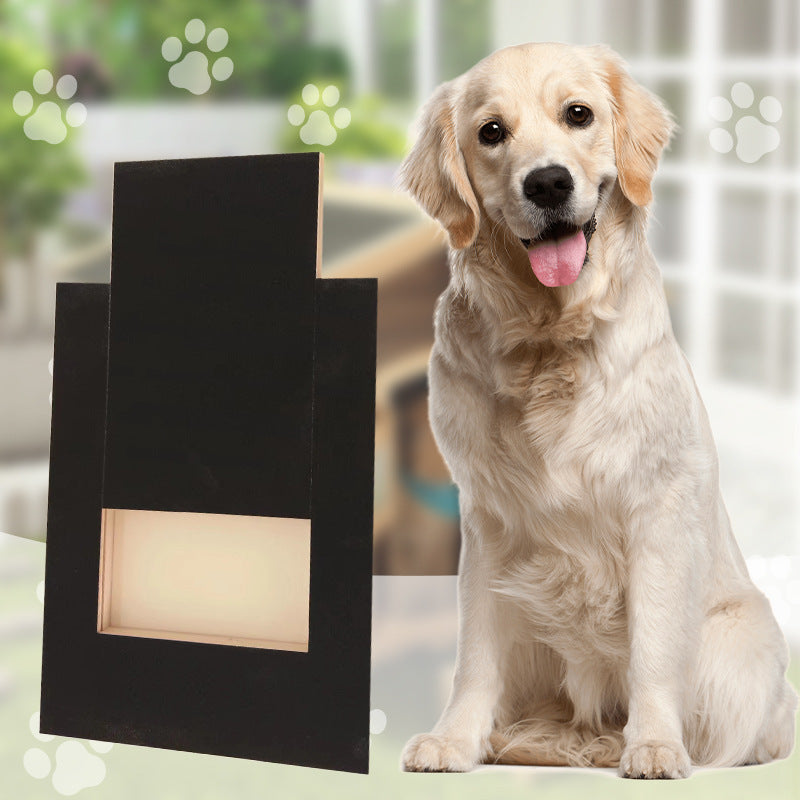 Wooden Dravable Dog Scratch Board
