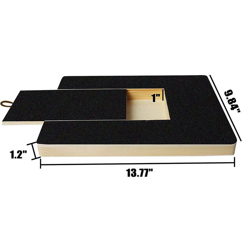 Wooden Dravable Dog Scratch Board