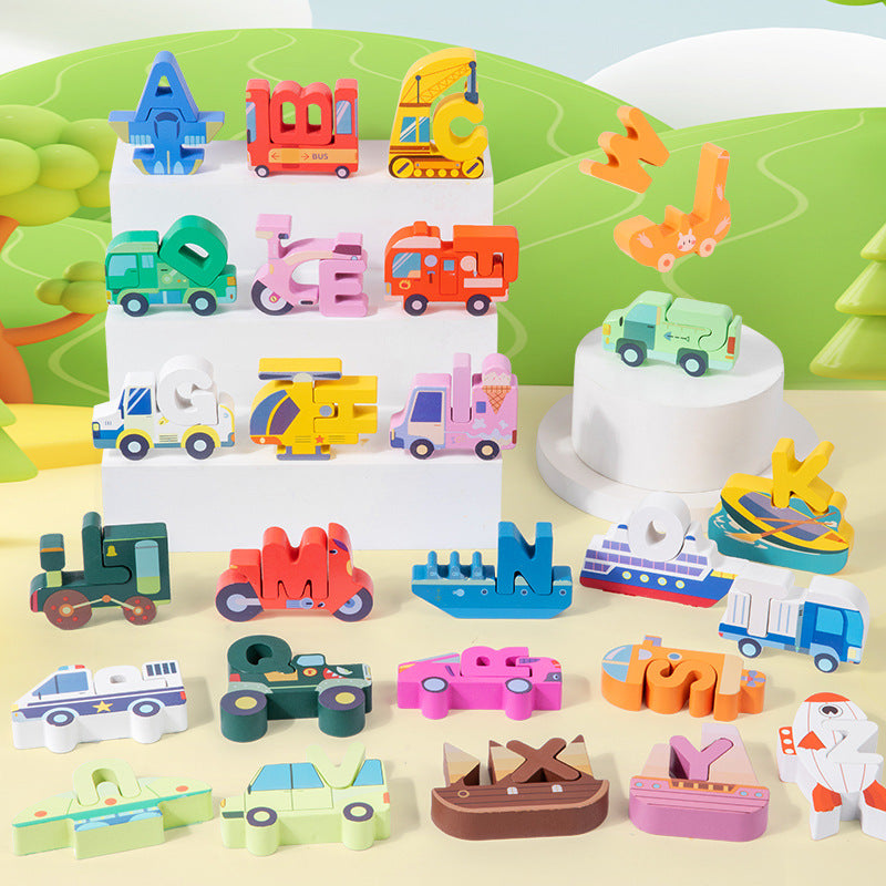 Wooden Early Education Puzzle Toy