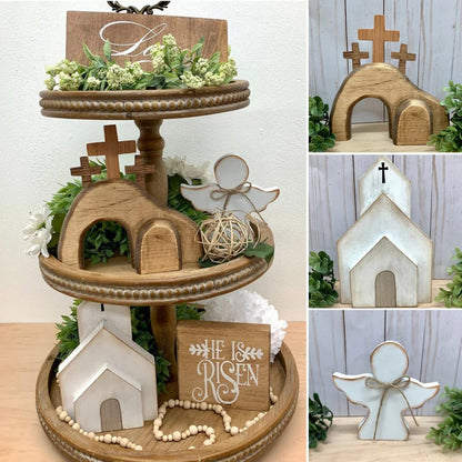 Wooden Easter Decor