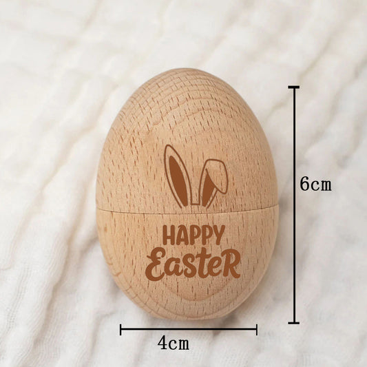 Wooden Easter Egg