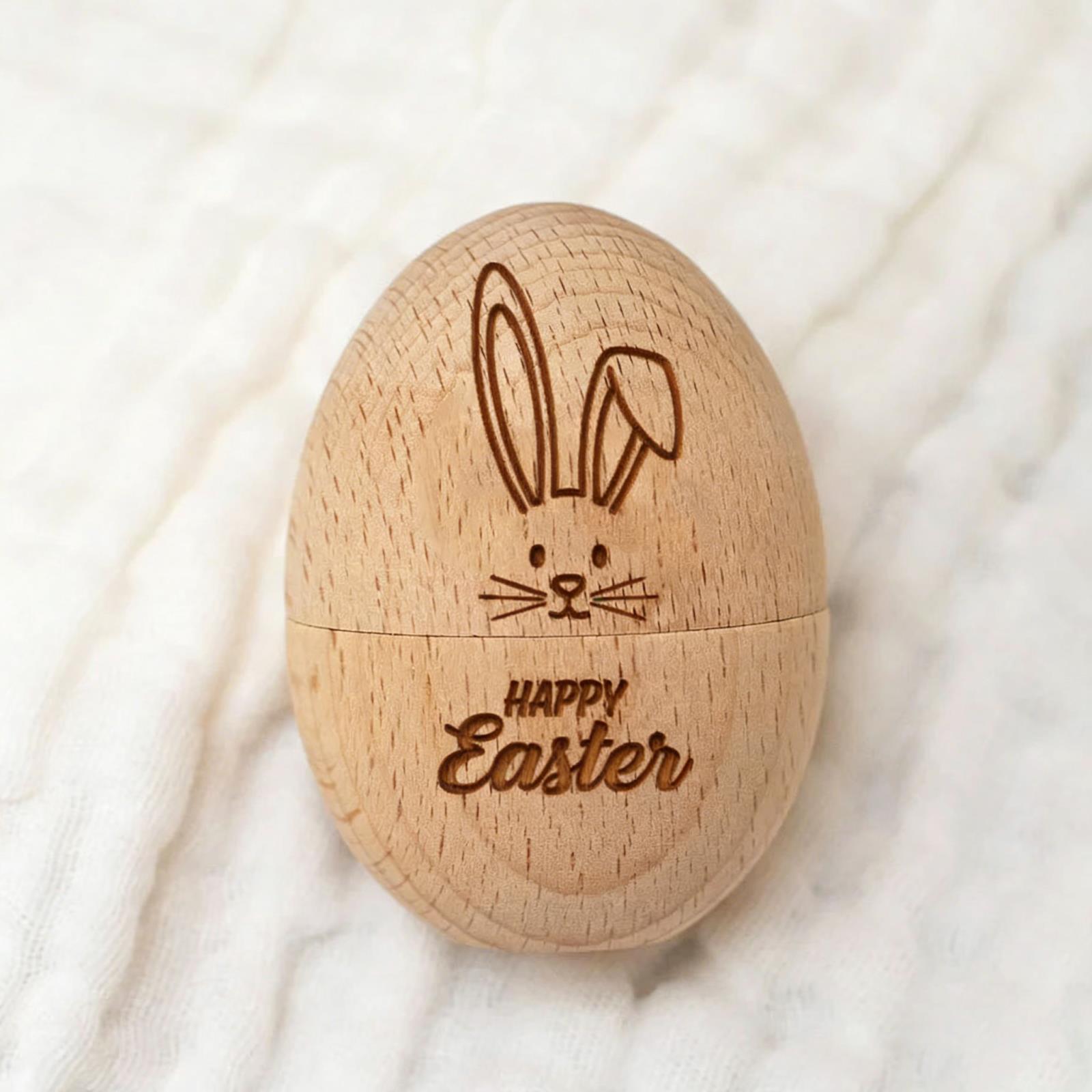 Wooden Easter Egg