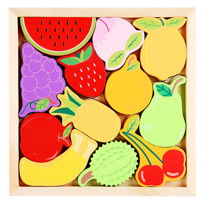 Wooden Educational Puzzle Blocks