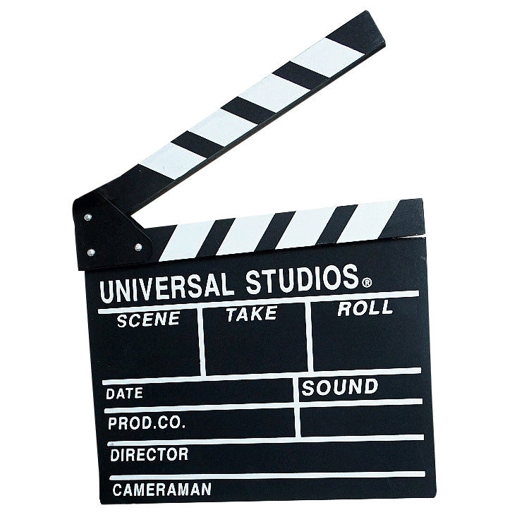 Wooden Film Clapperboard
