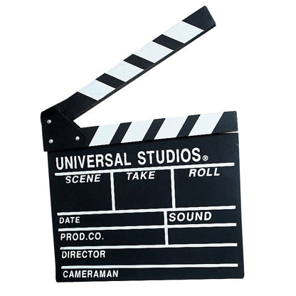 Wooden Film Clapperboard