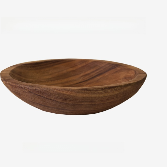 Wooden Fruit Bowl