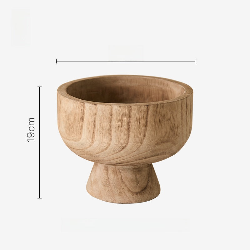 Wooden Fruit Bowl