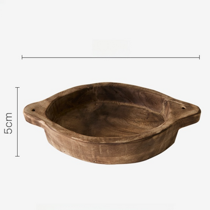Wooden Fruit Bowl