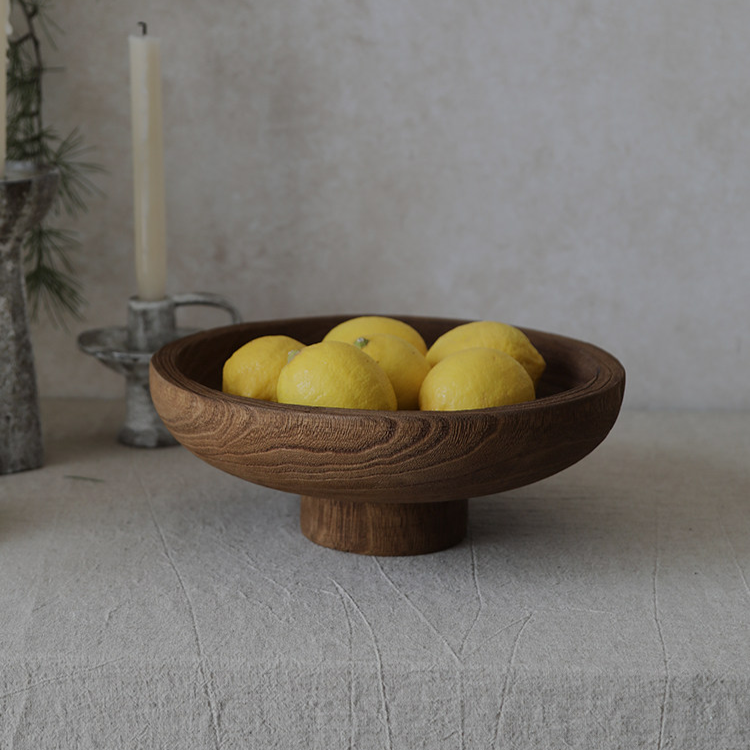 Wooden Fruit Bowl