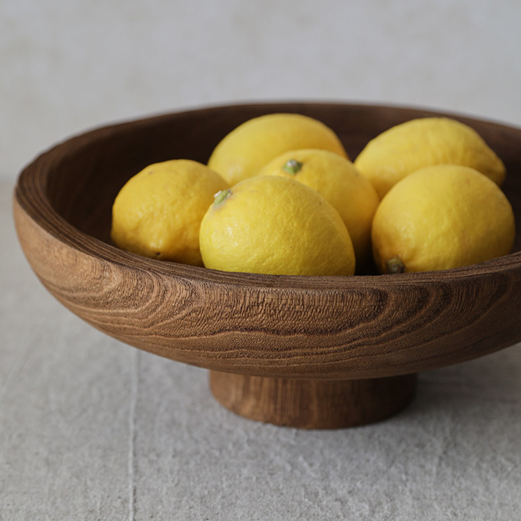 Wooden Fruit Bowl