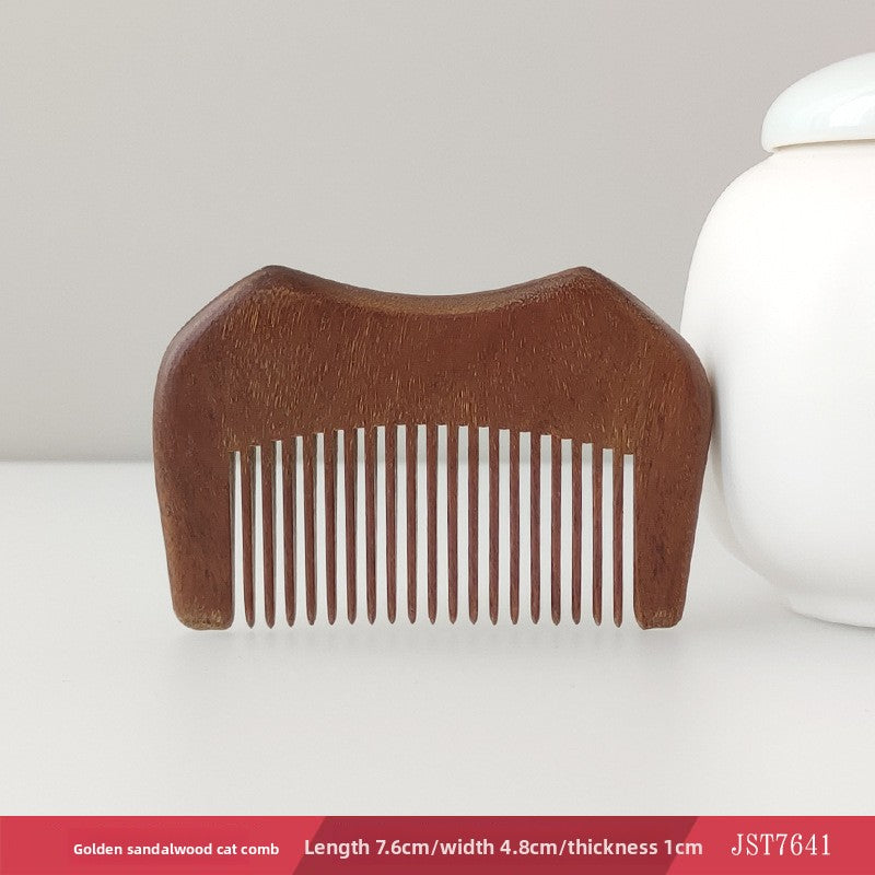 Wooden Hair Comb