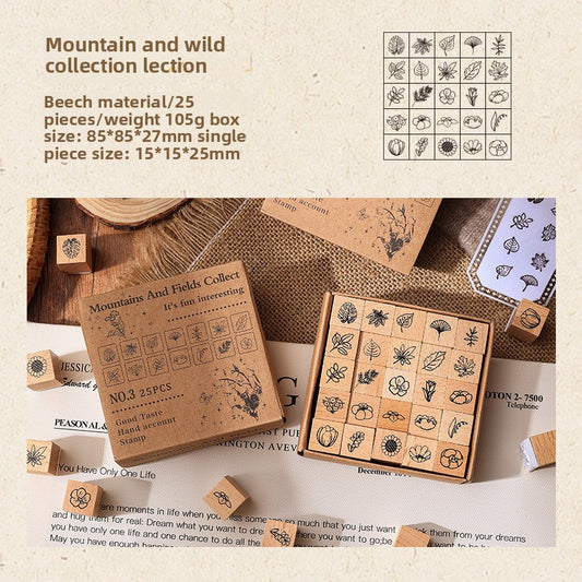 Wooden hand seal