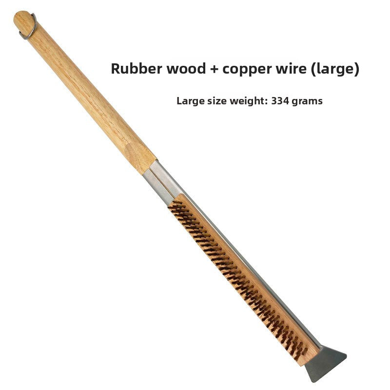 Wooden Handle Detachable Pizza Baking Brush