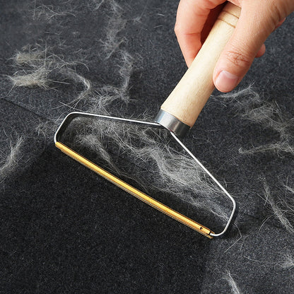 Wooden Handle Liner/Clothes Remover