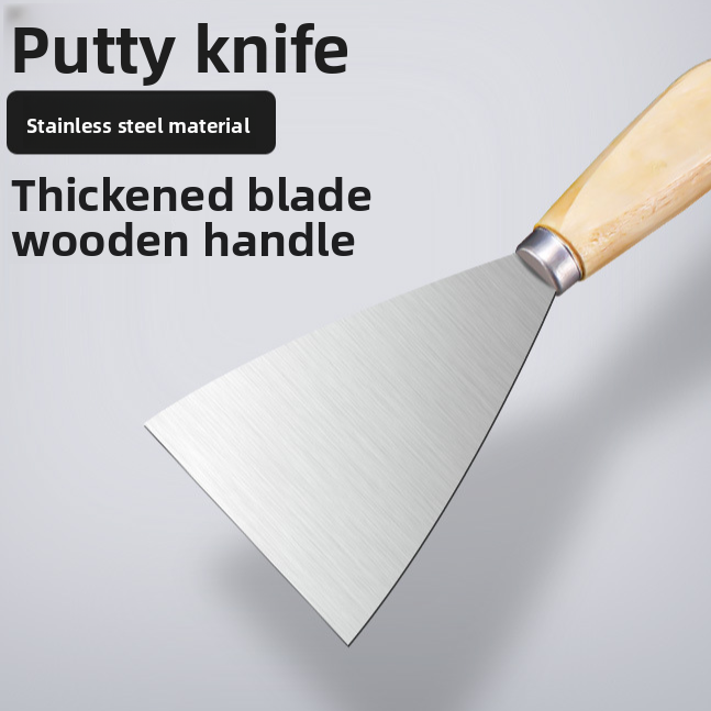 Wooden Handle Putty Knife