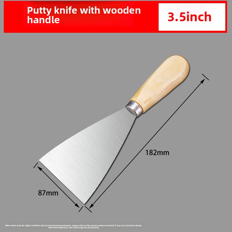 Wooden Handle Putty Knife
