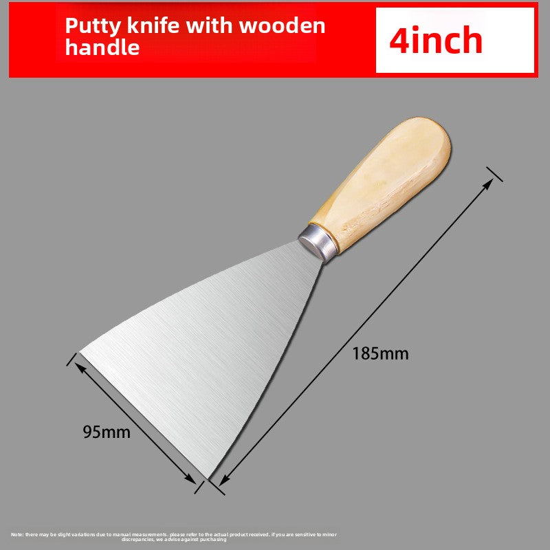 Wooden Handle Putty Knife