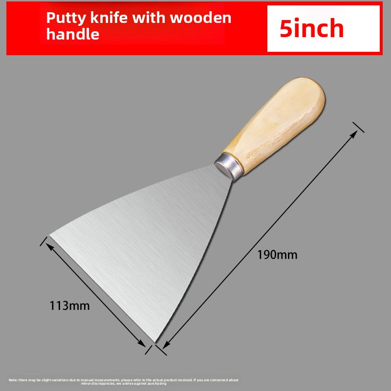 Wooden Handle Putty Knife