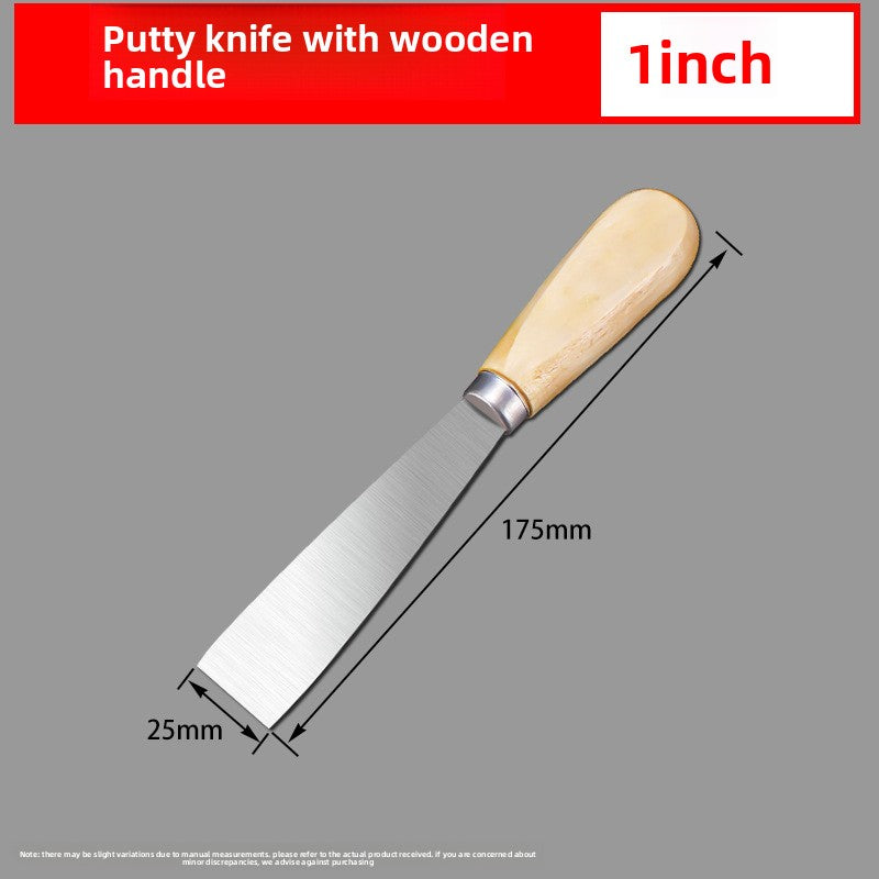 Wooden Handle Putty Knife
