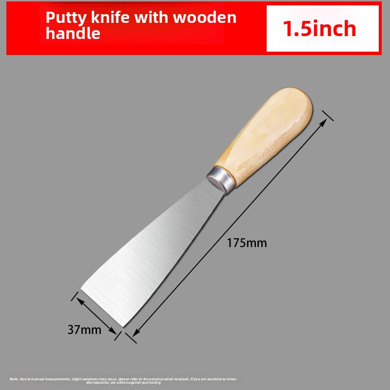 Wooden Handle Putty Knife