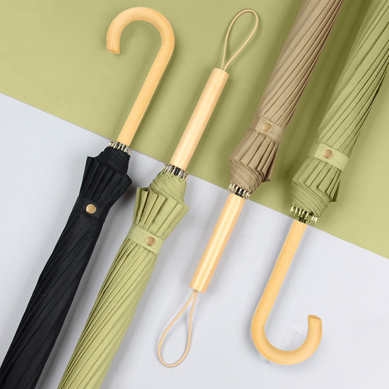Wooden Handle Umbrella