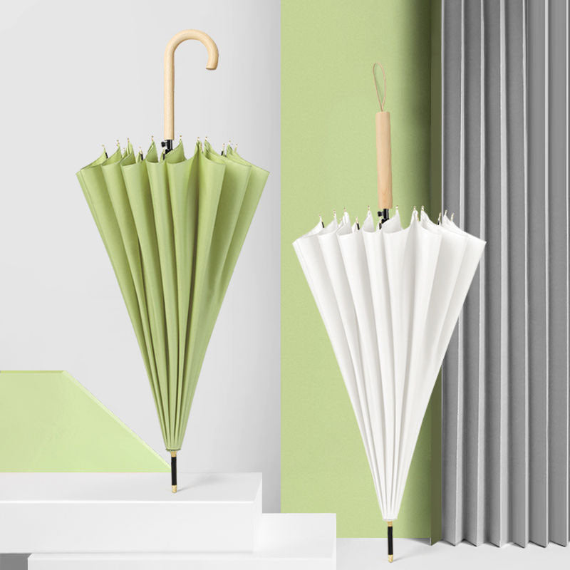 Wooden Handle Umbrella