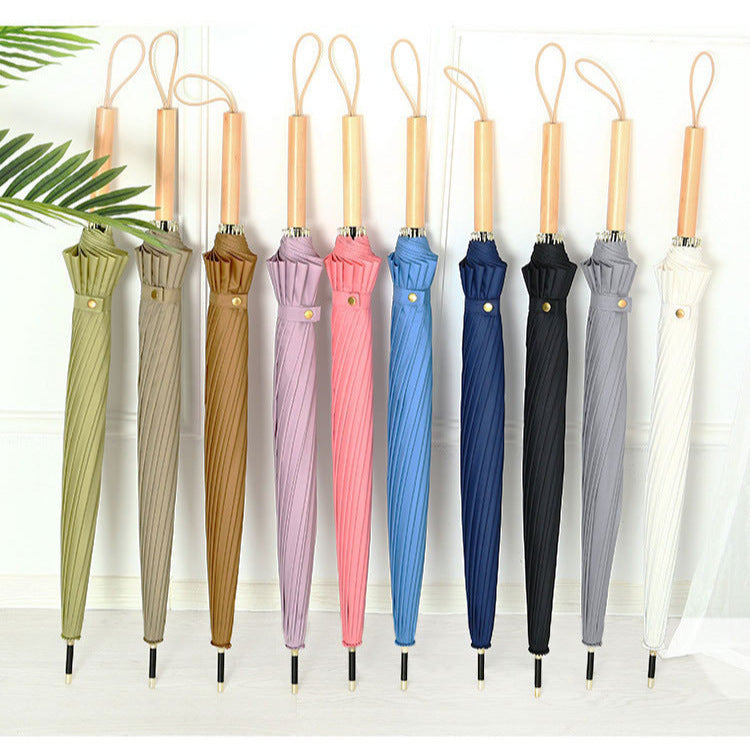 Wooden Handle Umbrella