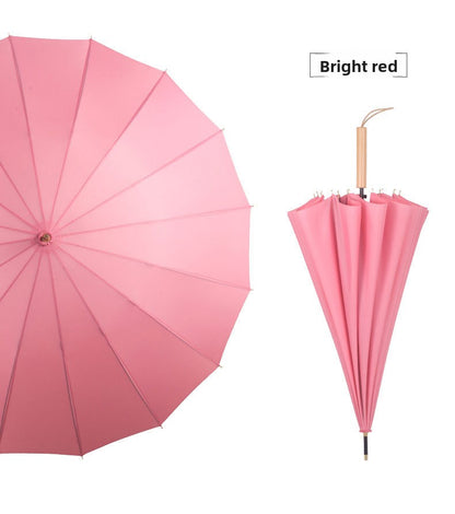 Wooden Handle Umbrella