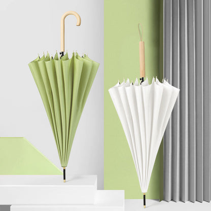 Wooden Handle Umbrella