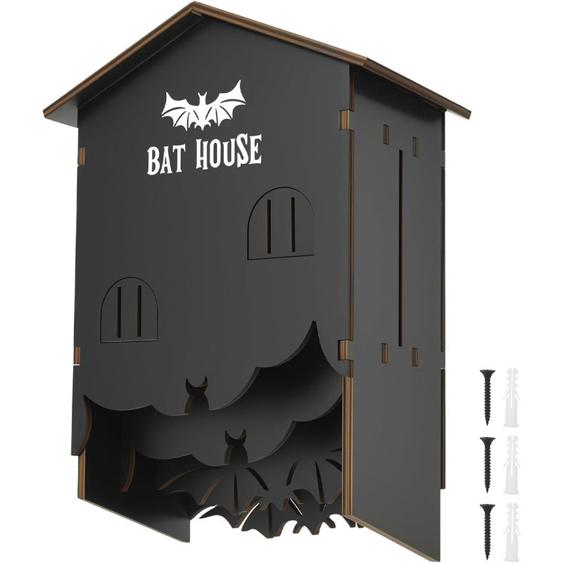 Wooden Hanging Bat House