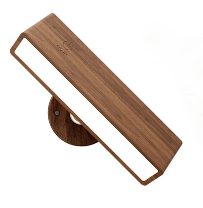 Wooden headboard ambient light