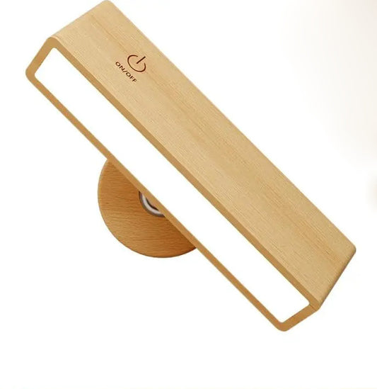 Wooden headboard ambient light