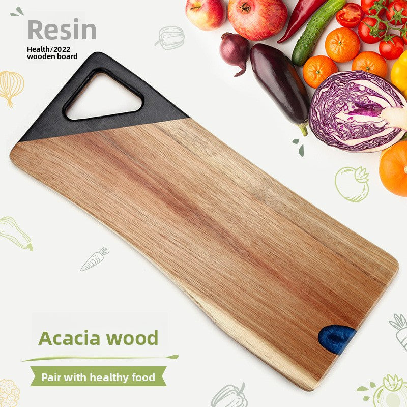 Wooden household chopping board