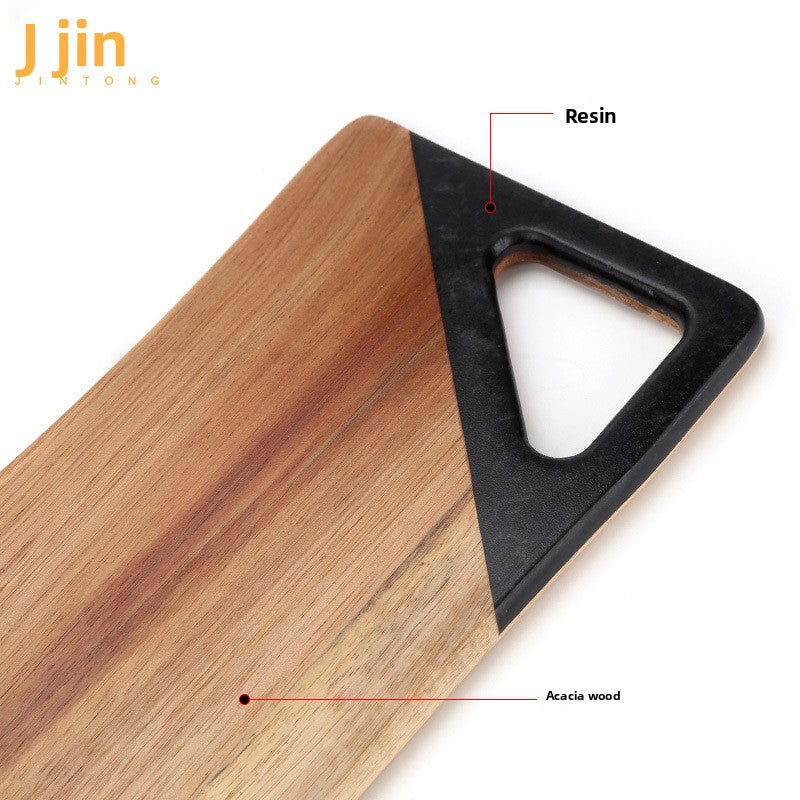 Wooden household chopping board