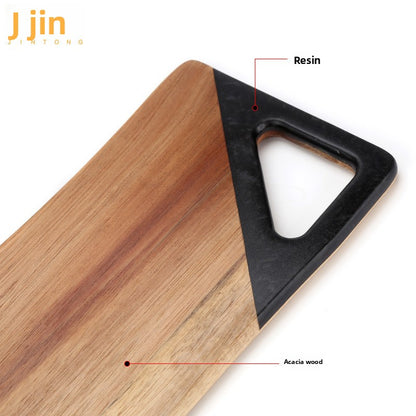 Wooden household chopping board
